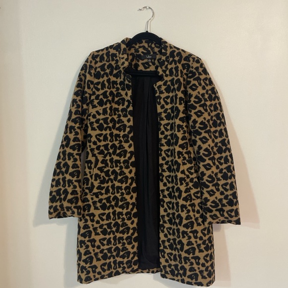 Lulus Leopard Print Coat - Picture 6 of 8